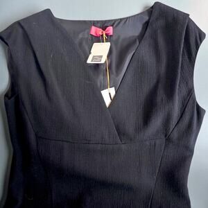 LAVIA18 Black Wool Blend Sheath Dress IT 44 NWT Saks Fifth Avenue $498